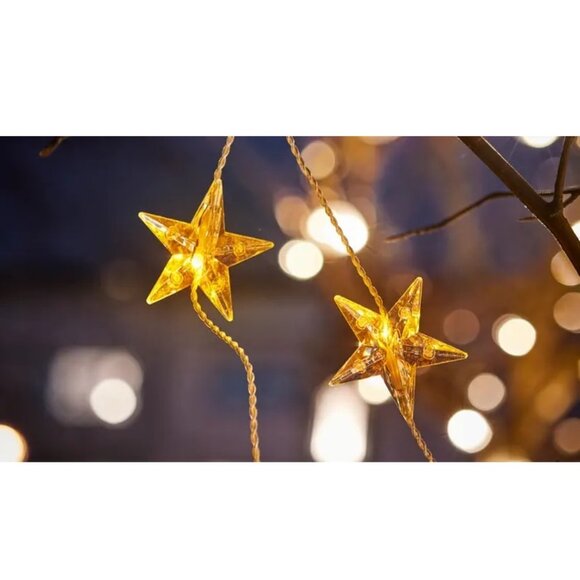 IKEA STRALA LED String light curtain, 48 lights, outdoor star - Picture 16 of 17